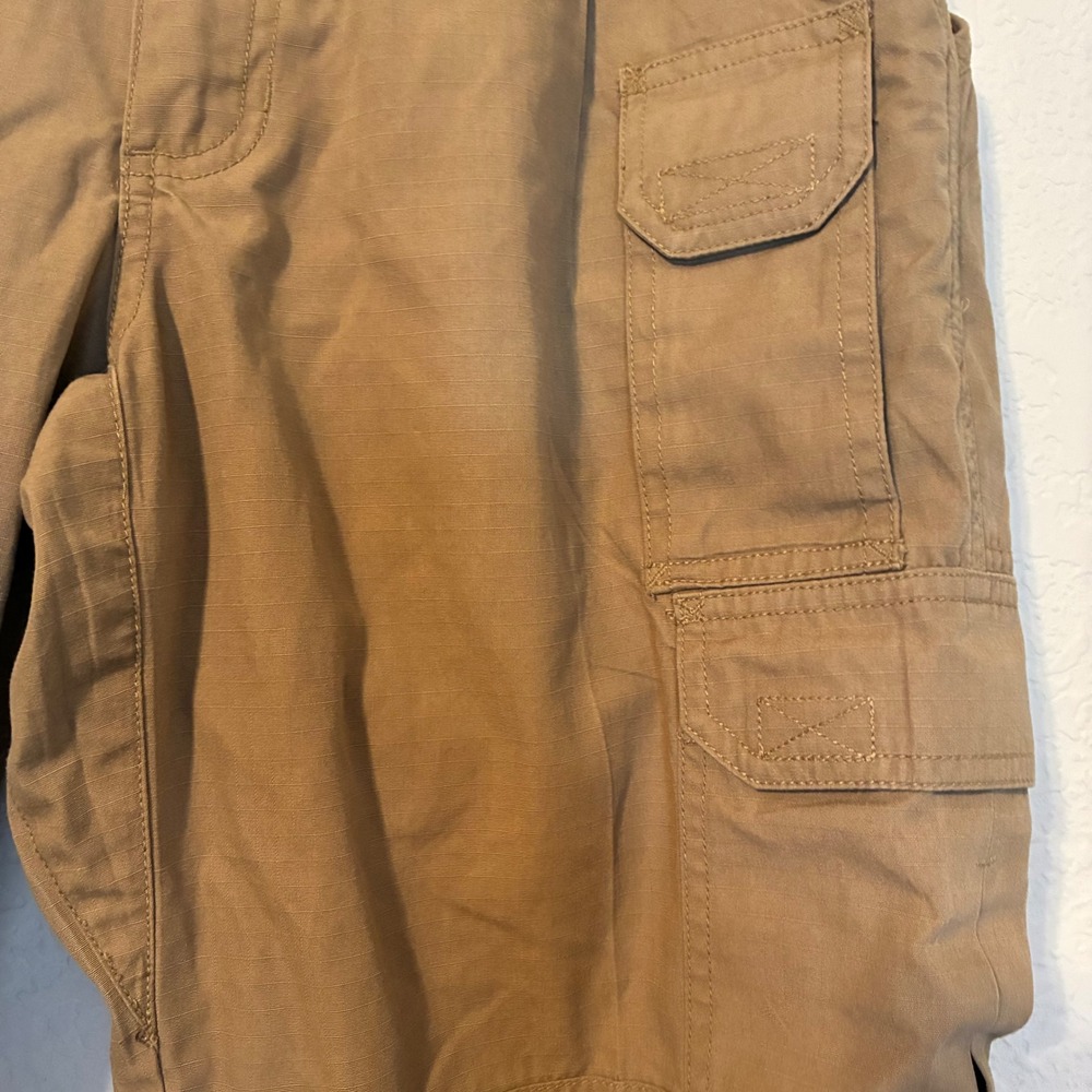5.11 Tactical Series Men's Tan Cargo Pants Size 32x30 Workwear Cotton Blend - Picture 7 of 13